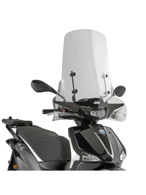 Szyba do skutera GIVI Piaggio Liberty 50/ 125 (25-) przezroczysta [mocowanie w zestawie]