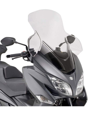 Szyba motocyklowa Kappa przezroczysta Suzuki Burgman 400 (17-)