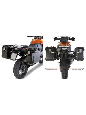 Stelaż kufrów bocznych Money Cam-Side GIVI KTM 1290 Super Adventure T (17')/ R/ S (17-20) [wymagane mocowanie w zestawie]