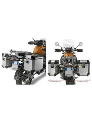 Stelaż kufrów bocznych Monokey CAM-SIDE GIVI BMW R 1200 GS (04-12)/ Adventure (06-13)