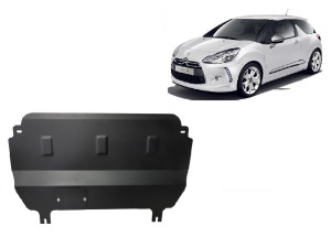 Scut Protection Motor en Versnellingsbak Beschermplaat voor Citroen DS3 - (2009-2026)