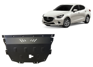 Scut Protection Motor, Versnellingsbak en Radiator Beschermplaat voor Mazda 2 - (2014-2026)