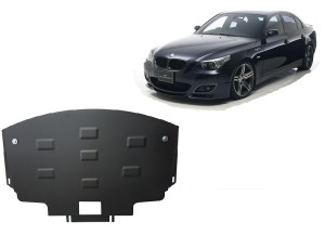 Scut Protection Motor en Radiator Beschermplaat voor BMW Seria 5 standaard M voorbumper - (2003-2010)