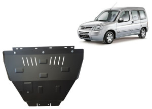 Scut Protection Motor, Versnellingsbak en Radiator Beschermplaat voor Citroen Berlingo - (1997-2008)