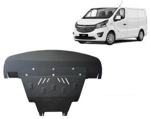 Scut Protection Motor, Versnellingsbak en Radiator Beschermplaat voor Opel Vivaro B  - (2014-2019)