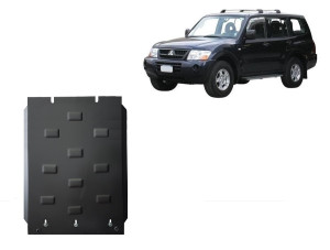 Scut Protection Versnellingsbak Beschermplaat voor Mitsubishi Pajero 3 (V60, V70) - (1999-2007)