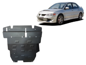 Scut Protection Motor, Versnellingsbak en Radiator Beschermplaat voor Mitsubishi Lancer - (2002-2007)