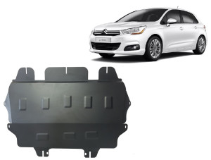 Scut Protection Motor en Versnellingsbak Beschermplaat voor Citroen C4 - (2008-2013)