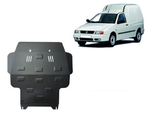 Scut Protection Motor en Versnellingsbak Beschermplaat voor Volkswagen Caddy - (1991-2003)