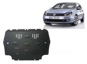 Scut Protection Motor, Versnellingsbak en Radiator Beschermplaat voor VW Golf 6 - (2010-2012)