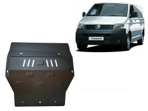 Scut Protection Motor, Versnellingsbak en Radiator Beschermplaat voor Volkswagen Transporter T5 - (2003-2015)