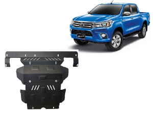 Scut Protection Motor en Radiator Beschermplaat voor Toyota Hilux Revo - (2016-2026)