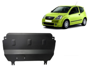 Scut Protection Motor, Versnellingsbak en Radiator Beschermplaat voor Citroen C2 - (2003-2009)