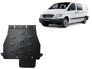 Scut Protection Versnellingsbak Beschermplaat voor Mercedes Vito W639 - 4x4 - automatische versnellingsbak - (2003-2014)