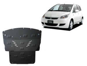 Scut Protection Motor, Versnellingsbak en Radiator Beschermplaat voor Mitsubishi Colt - (2002-2013)