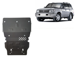 Scut Protection Motor en Radiator Beschermplaat voor Toyota Land Cruiser J100 - (1998-2008)
