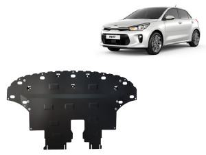 Scut Protection Motor en Versnellingsbak Beschermplaat voor Kia Rio 4 - (2017-2020)