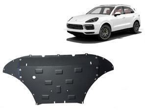 Scut Protection Motor en Radiator Beschermplaat voor Porsche Cayenne - (2018-2026)