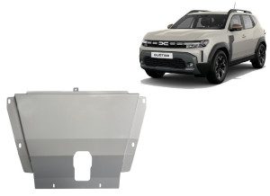 Scut Protection Motor, Versnellingsbak en Radiator aluminium Beschermplaat voor Dacia Duster - 4x2 +4x4 - (2024-2026)