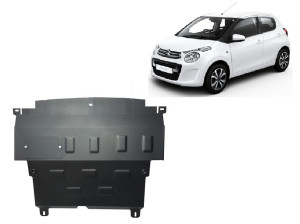Scut Protection Motor en Versnellingsbak Beschermplaat voor Citroen C1 - (2014-2022)