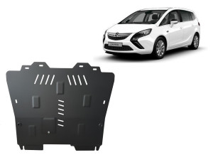 Scut Protection Motor, Versnellingsbak en Radiator Beschermplaat voor Opel Zafira C - (2011-2019)