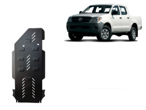 Scut Protection Versnellingsbak en Differentieel Beschermplaat voor Toyota Hilux - (2000-2004)