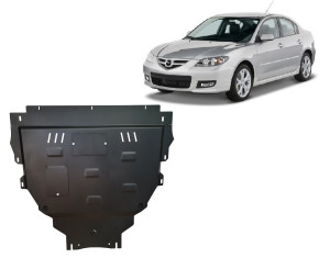 Scut Protection Motor, Versnellingsbak en Radiator Beschermplaat voor Mazda 3 - (2003-2009)