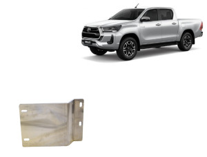 Scut Protection DPF sensoren  aluminium Beschermplaat voor Toyota Hilux - (2021-2026)