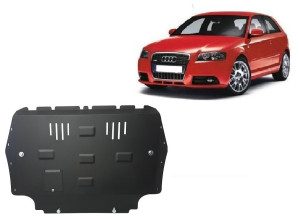 Scut Protection Motor, Versnellingsbak en Radiator Beschermplaat voor Audi A3 - (2003-2012)