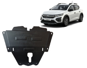 Scut Protection Motor en Versnellingsbak Beschermplaat voor Dacia Sandero 3 Stepway - (2021-2026)