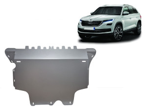 Scut Protection Aluminium Motor, Versnellingsbak en Radiator Beschermplaat voor Skoda Kodiaq - (2016-2024)