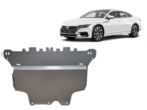 Scut Protection Aluminium Motor, Versnellingsbak en Radiator Beschermplaat voor VW Arteon - (2017-2026)