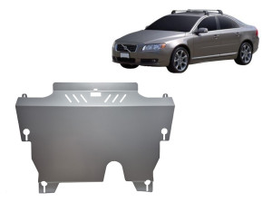 Scut Protection Aluminium Motor, Versnellingsbak en Radiator Beschermplaat voor Volvo S80 - (2006-2016)