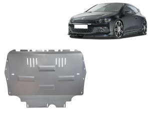 Scut Protection Motor en Versnellingsbak Beschermplaat voor Volkswagen Scirocco - Aluminium - (2008-2017)