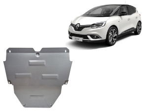 Scut Protection Aluminium Motor, Versnellingsbak en Radiator Beschermplaat voor Renault Scenic IV - (2016-2026)