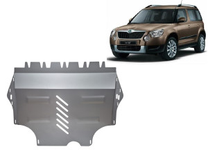 Scut Protection Aluminium Motor, Versnellingsbak en Radiator Beschermplaat voor Skoda Yeti - (2011-2017)
