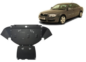Scut Protection Motor Beschermplaat voor Skoda Superb - promotie pakket - (2000-2008)