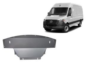 Scut Protection Motor en Versnellingsbak Beschermplaat voor Mercedes Sprinter 907 4x4 - Aluminium - (2024-2026)