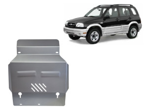 Scut Protection Motor, Versnellingsbak en Radiator aluminium Beschermplaat voor Suzuki Grand Vitara - (1999-2005)