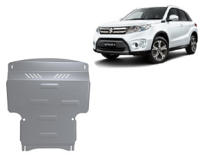 Scut Protection Motor, Versnellingsbak   aluminium Beschermplaat voor Suzuki Vitara - (2013-2023)