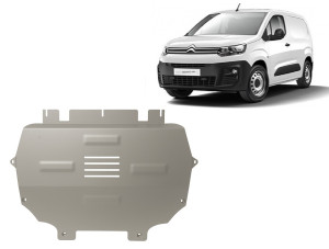 Scut Protection Motor en Versnellingsbak Beschermplaat voor Citroen Berlingo - Aluminium - (2019-2026)