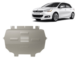 Scut Protection Motor en Versnellingsbak Beschermplaat voor Citroen C4 - Aluminium - (2013-2018)