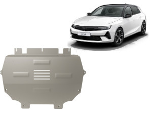Scut Protection Motor en Versnellingsbak Beschermplaat voor Opel Astra L - Aluminium - (2021-2026)