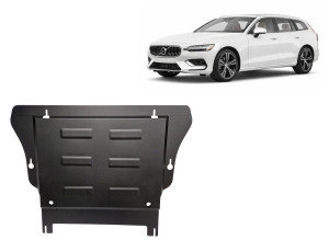 Scut Protection Motor, Versnellingsbak en Radiator Beschermplaat voor Volvo V60 - (2018-2025)