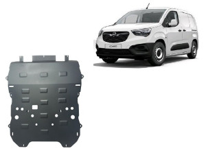 Scut Protection Motor, Versnellingsbak en Radiator Beschermplaat voor Opel Combo C  - (2018-2026)