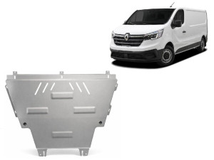Scut Protection Motor en Versnellingsbak Beschermplaat voor Renault Trafic - Aluminium - (2022-2026)