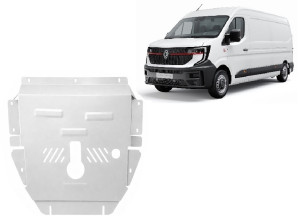 Scut Protection Motor en Versnellingsbak Beschermplaat voor Renault Master - Aluminium - (2024-2026)