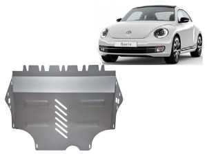 Scut Protection Aluminium Motor, Versnellingsbak en Radiator Beschermplaat voor Volkswagen New Beetle - (2011-2019)