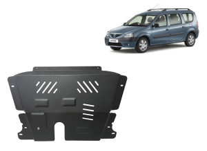 Scut Protection Motor en Versnellingsbak Beschermplaat voor Dacia Logan 1 MCV - (2005-2012)