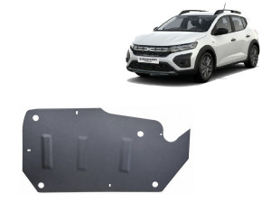 Scut Protection Brandstoftank Beschermplaat voor Dacia Sandero Stepway - (2021-2026)